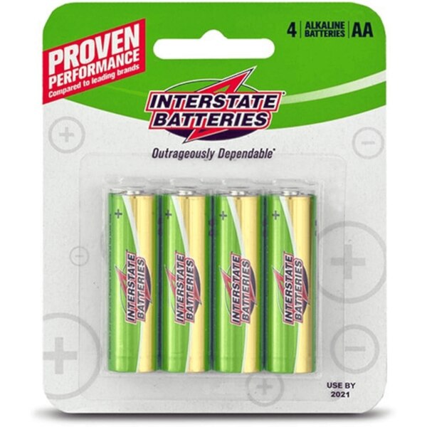 Interstate All Battery AA Batteries 4pk